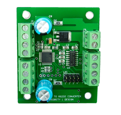 Dual Wiegand RS232 Converter PCB