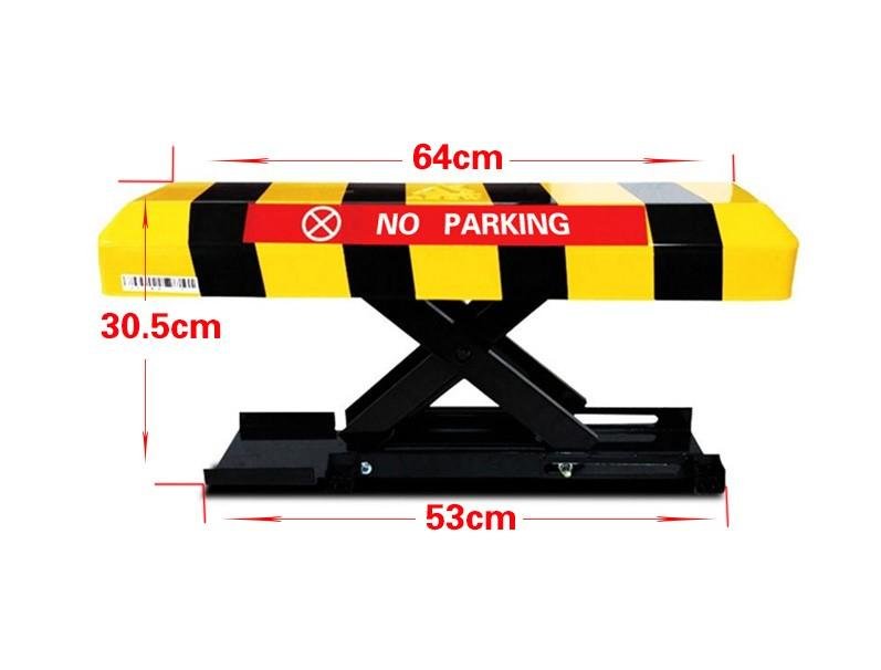 Electric Parking Popup Barrier with Remote Control-Ripple Security and Technology